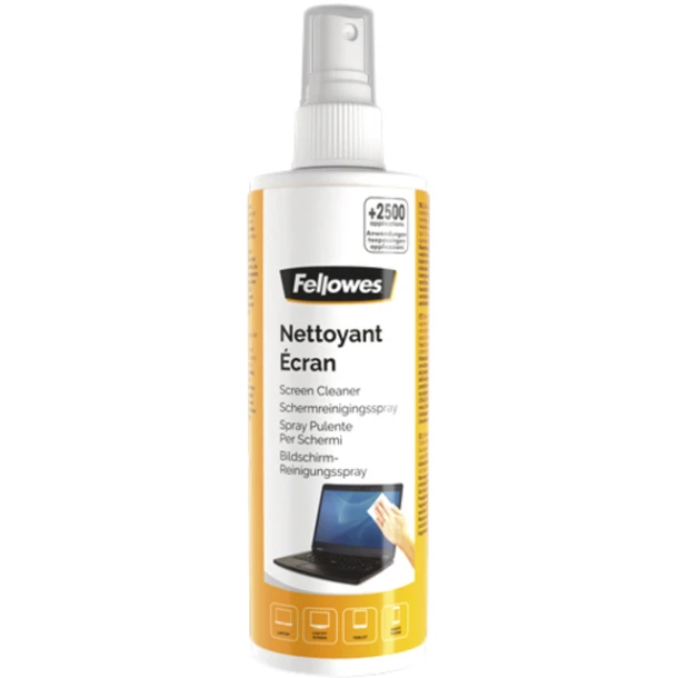 Beeldschermreiniger Fellowes spray 250ml