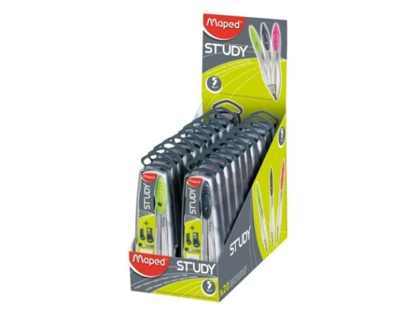 Passer Maped Study 5delig kleuren ass. (M119405)