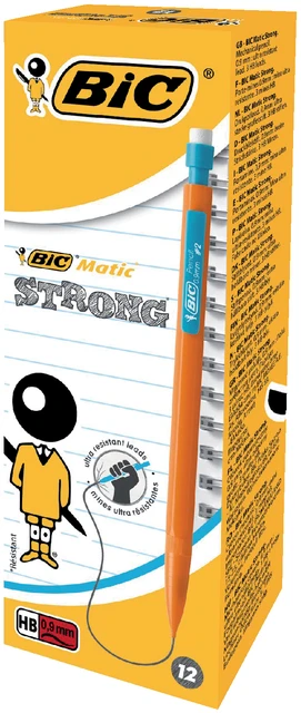 Vulpotlood Bic Matic Strong 0.9mm doos à 12 stuks