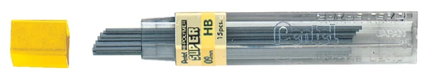 Potloodstiften Pentel 0.9mm HB; koker 12 stuks