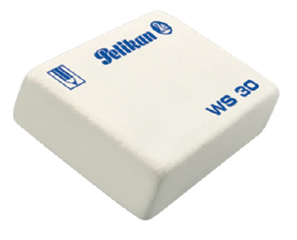 Potloodgum Pelikan WS-30; 37x30x9mm wit