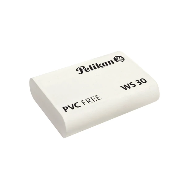 Potloodgum Pelikan WS-30; 37x30x9mm wit