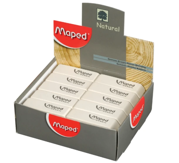 Gum Maped Dessin Natural 57x18x9mm