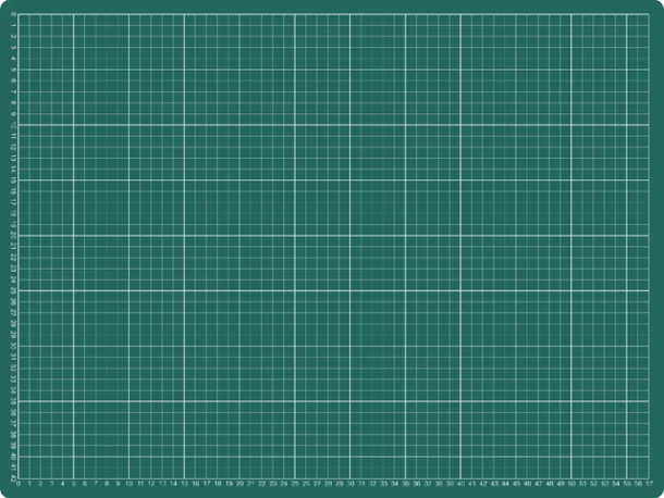 Snijmat A2 600X450mm groen