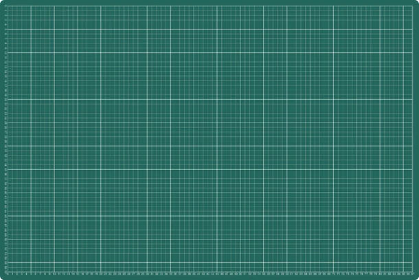 Snijmat A1 900X600mm groen