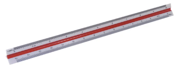 Schaalstok M+R 1635 1:20/25/33.33/50/75/100