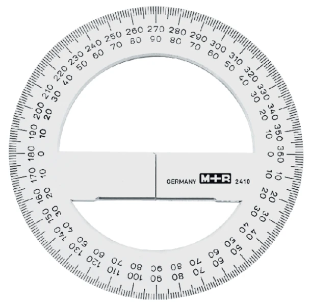 Gradenboog M&R 2410/000, 10cm volle cirkel