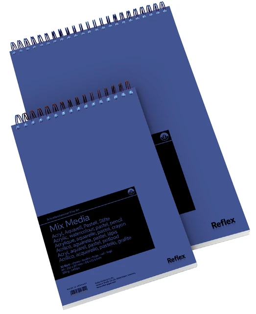 Aquarelblok Schoellershammer Mixmedia A3 spiraal 30vel 300gr