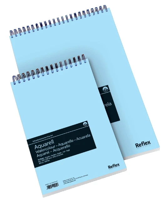 Aquarelblok Schoelleshammer A4 300gram spiraal 30 vel