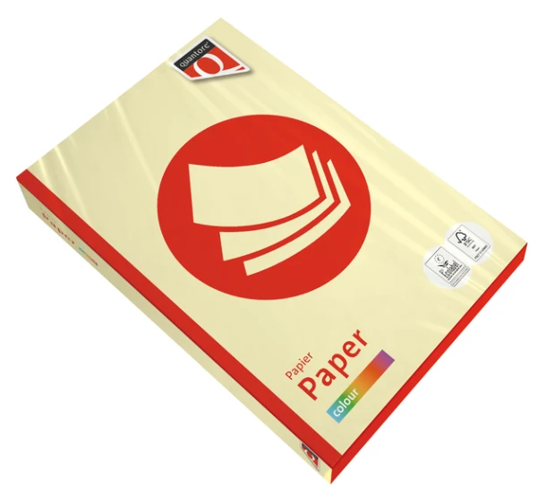 Kopieerpapier Quantore Colour A4 120gr kanariegeel
