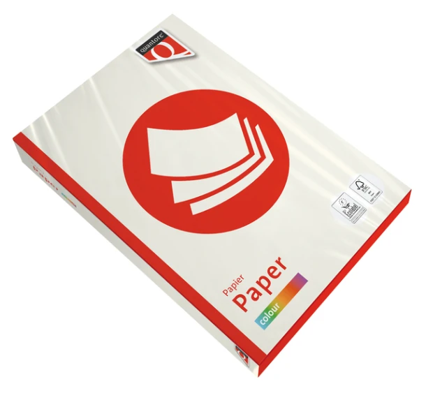 Kopieerpapier Quantore Colour A4 120gr roomwit 250