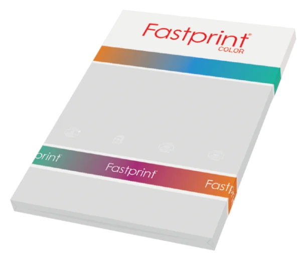 Kopieerpapier A4 120gr Fastprint grijs pak 100 vel