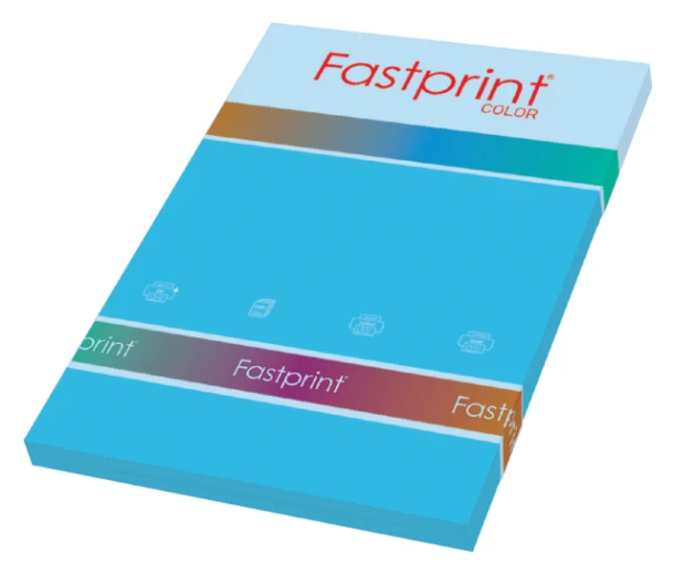 Kopieerpapier Quantore Colour A4 120gr azuurblauw