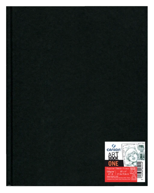 Tekenboek Canson 279x356mm (200006424) 100gr 100v