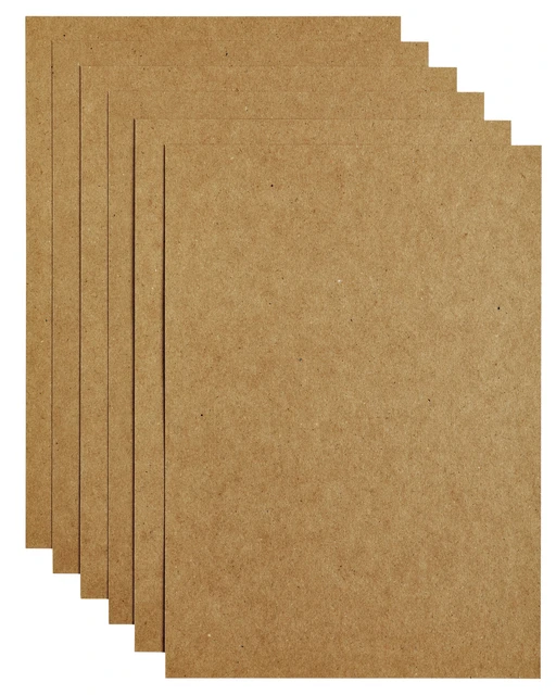 Kopieerpapier Papicolor A4 220gr 6vel kraft bruin