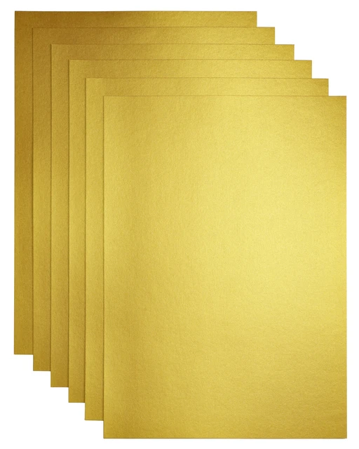 Kopieerpapier Papicolor A4 200gr 3vel metallic goud