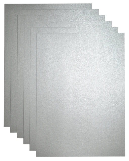 Kopieerpapier Papicolor A4 200gr 3vel metallic zil