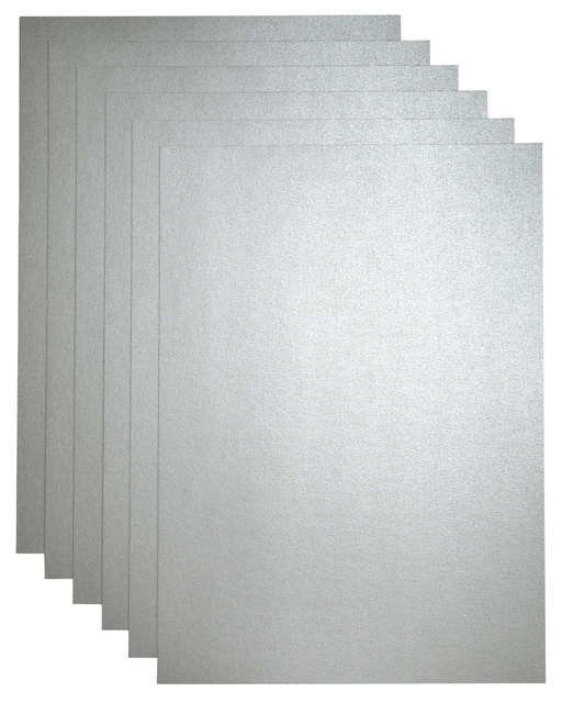 Kopieerpapier Papicolor A4 200gr 3vel metallic zil