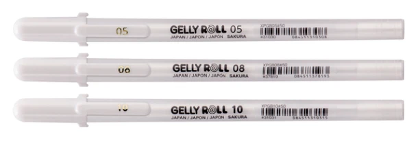 Gelschrijver Sakura Gelly Roll Classic set à 3