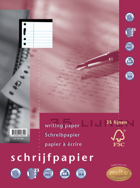 Interieur Multo A4 23-rings lijn 100vel (300731012