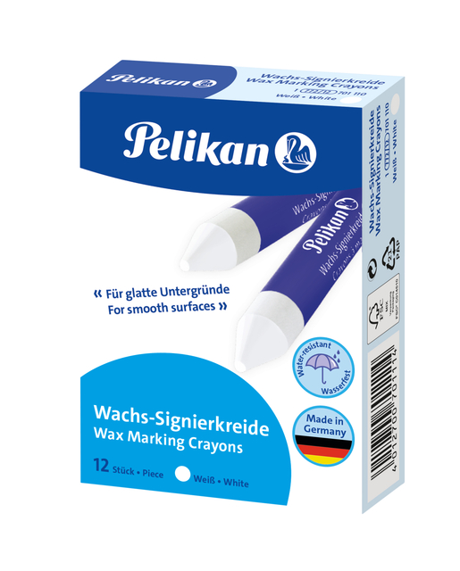 Markeerkrijt  Pelikan 772/12 Wit