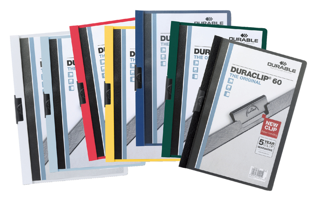 Klemmap Durable 220907, A4 60 pagina‘s donkerblauw