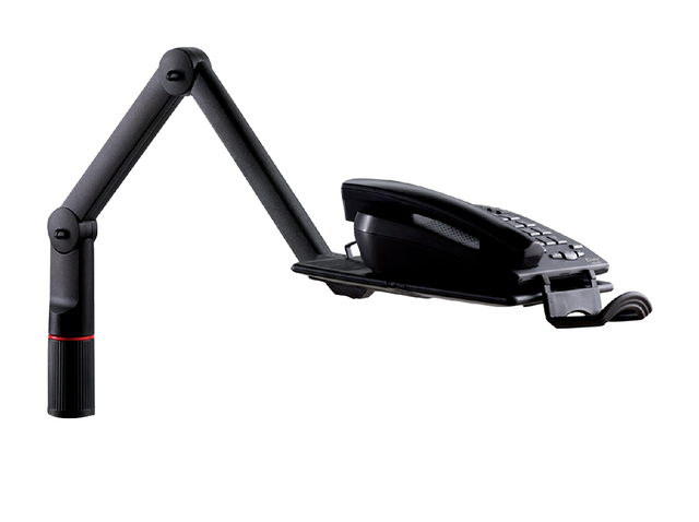 Telefoonarm "EBONY" Hansa 578005, zwart