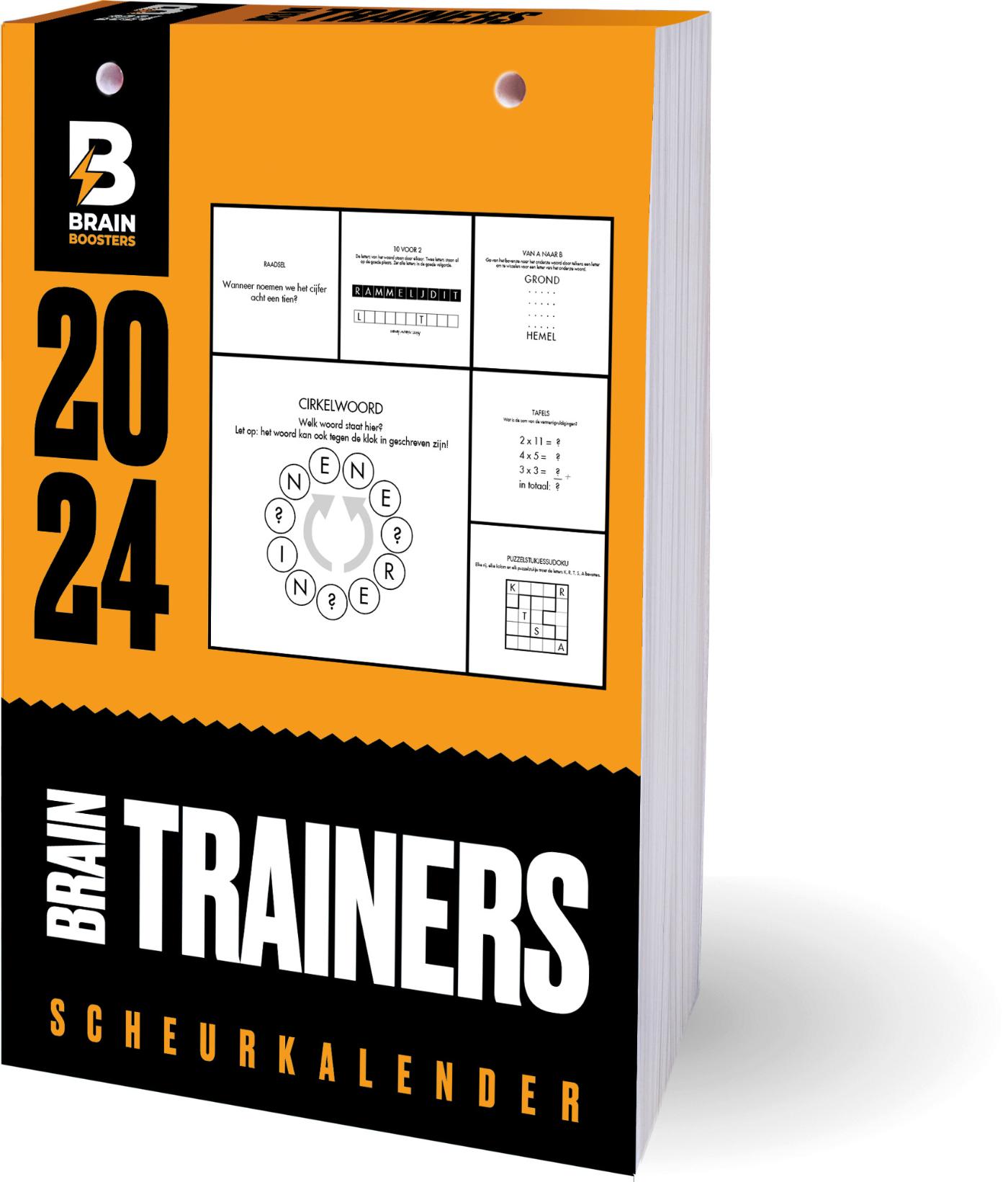 Brain Booster Braintrainers scheurkalender 2024
