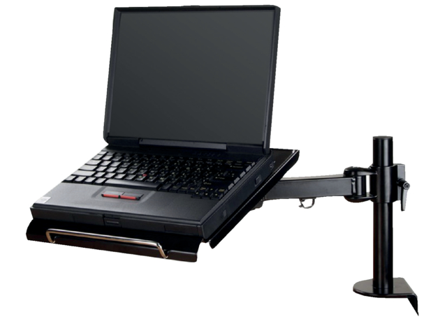 Notebookarm Newstar D100 Zwart