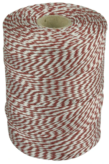 Touw Muller Katoen 180 Meter Rood/Wit