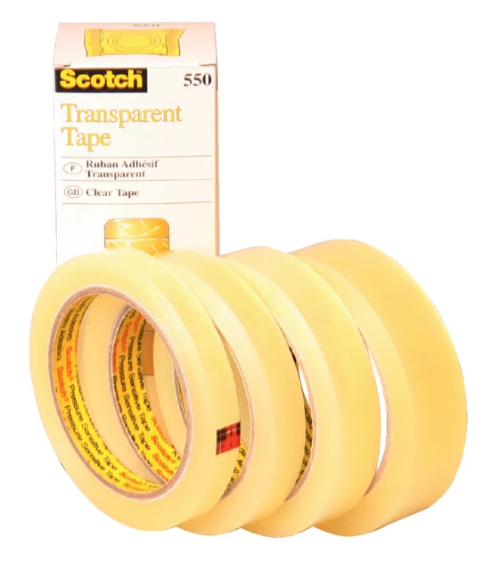 Plakband 3m Scotch 550 12mmx66m Tr