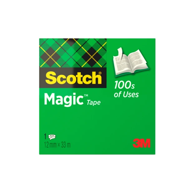 Tape Magic Scotch 810/1233; rol 12mmx33mtr