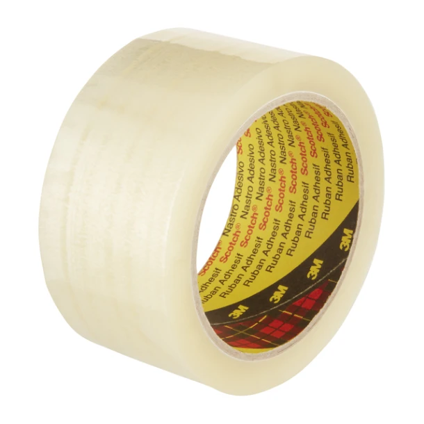 Verpakkingstape Scotch 50mmx66m transparant pak 6
