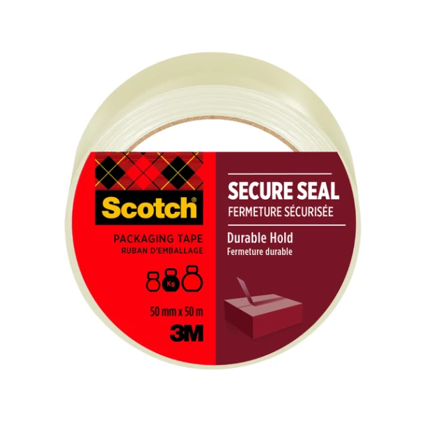 Verpakkingstape Scotch Heavy 50mmx50m transparant