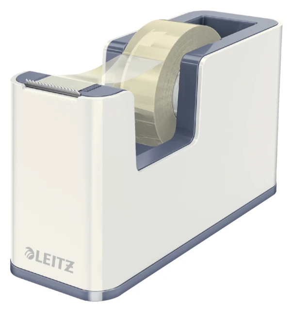 Plakbandhouder Leitz WOW wit/grijs