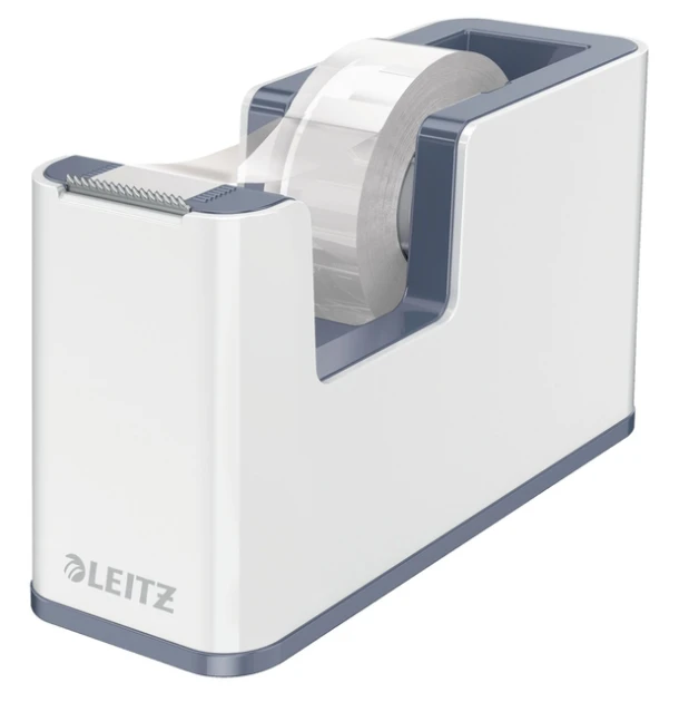 Plakbandhouder Leitz WOW wit/grijs