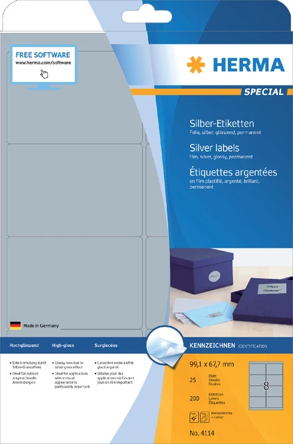 Etiket Herma 4114 99.1x67.7mm 200st