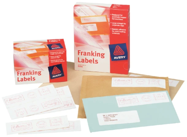 Frankeeretiket Avery Zweckform FLO1 140x38mm 1000stuks