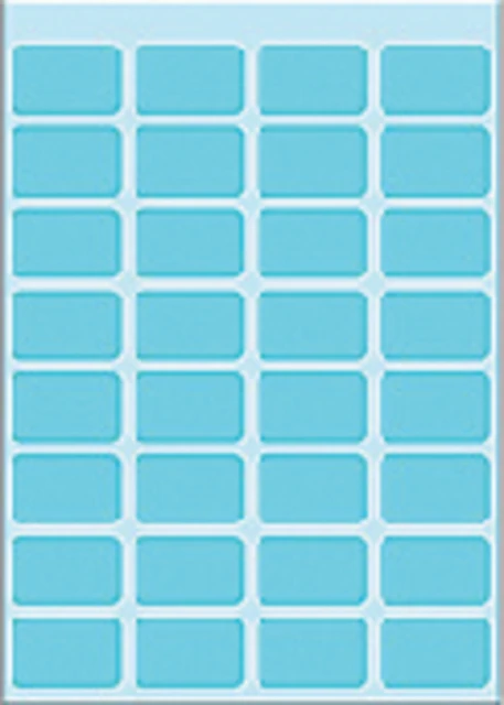 Etiket HERMA 3643 12x19mm blauw 160 stuks