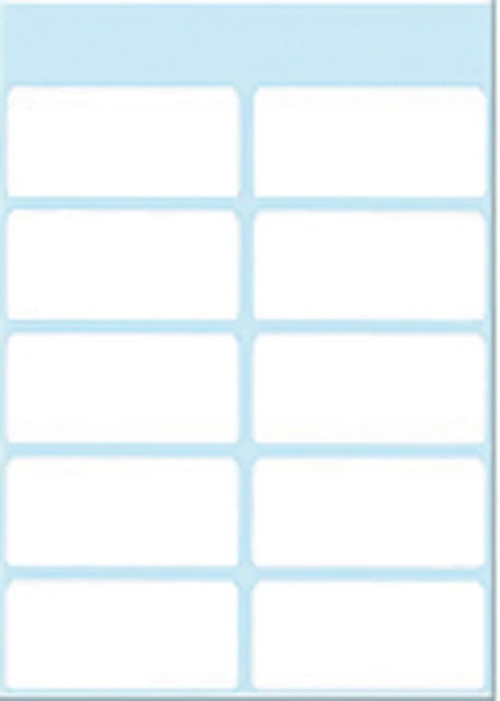Etiket HERMA 3738 19x40mm wit 70stuks