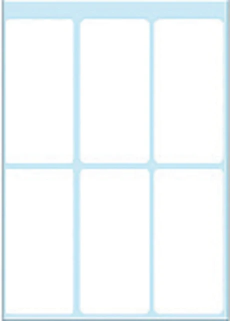 Etiket HERMA 3754 54x26mm wit 42stuks
