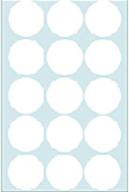 Etiket HERMA 2270 rond 32mm wit 480stuks