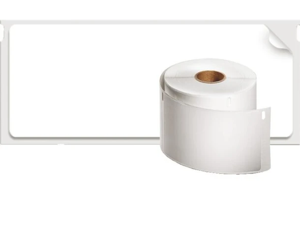 Labelwriteretiket tbv Dymo 99012; 89x36mm ds 2 rol