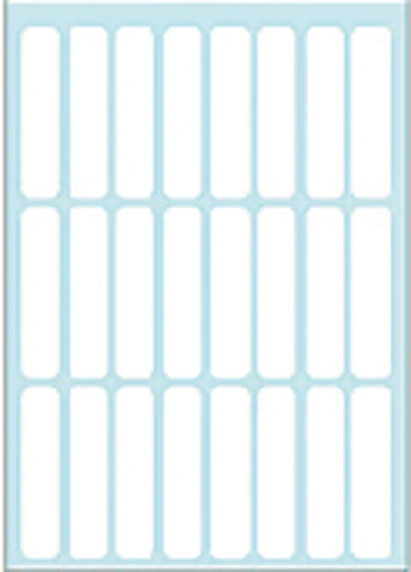 Etiket HERMA 3724 8x36mm wit 168 stuks