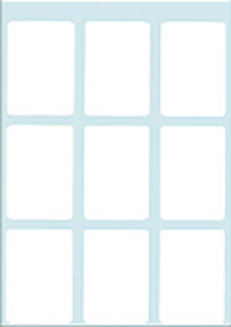 Etiket HERMA 3752 24x35mm wit 63 stuks