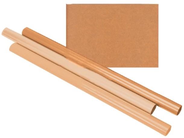 Pakpapier kraft 1 meter x 10 meter (rol)