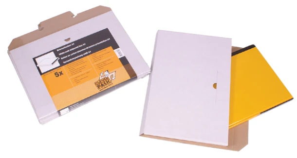 Brievenbusdoos Cleverpack A4 350x230x26mm pk à 5