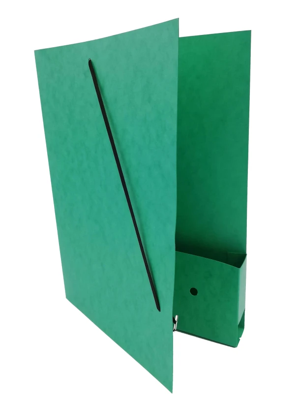 Advocatenmap groen breed + insteekhoesje+strookje