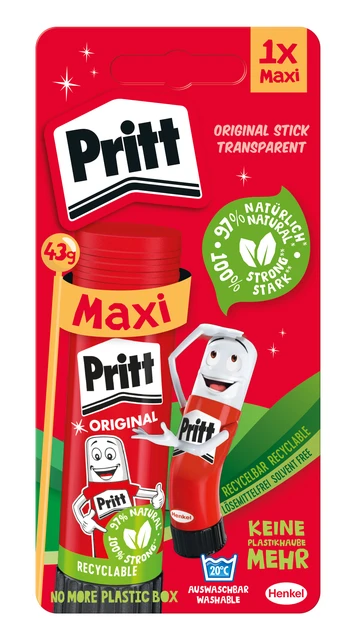 Lijmstift Pritt Stick Original 43gr op blister