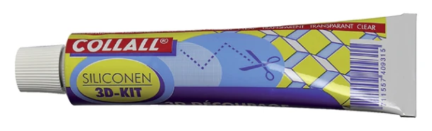 Siliconenlijm Collall 3D-Kit 80ml